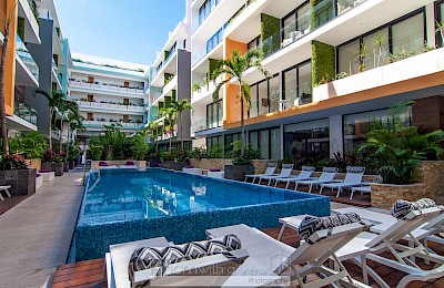 Playa Del Carmen Real Estate Listing | The City 1 Bed 202K