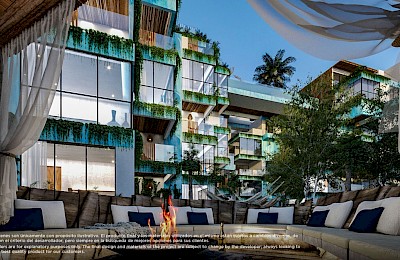 Tulum Real Estate Listing | Solemn Ocean Living 1 Bedroom + Pool