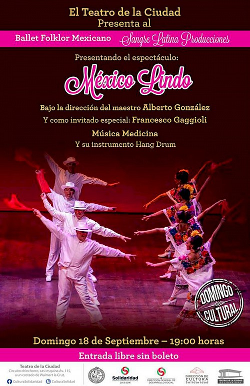 Traditional Mexican Dance Performance at the City Theater