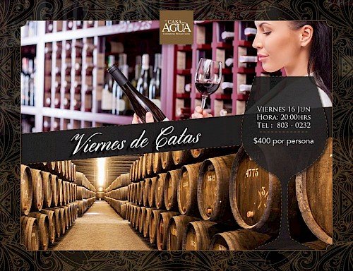 Wine Tasting Dinner at La Casa del Agua