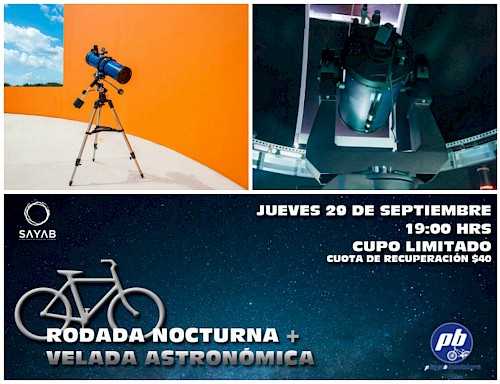 Astronomy Bike Ride with Sayab Planetarium