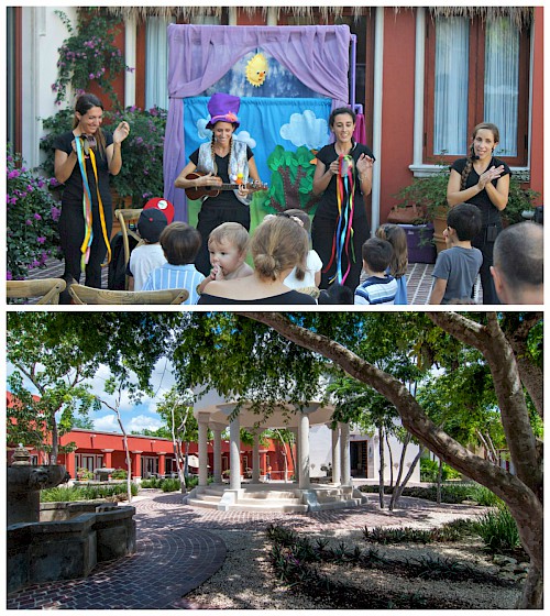 Puppet Show for Kids at El Pueblito Mayakoba