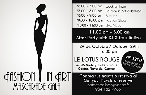 Fashion Halloween Gala at Le Lotus Rouge