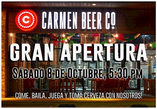 Carmen Beer Co. Grand Opening