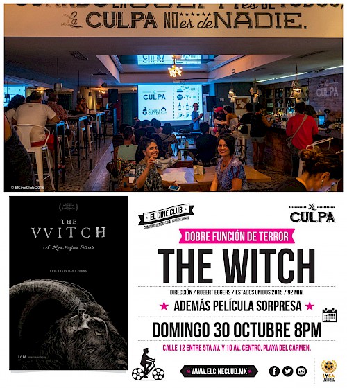 Horror Film Double Feature at La Culpa Bar