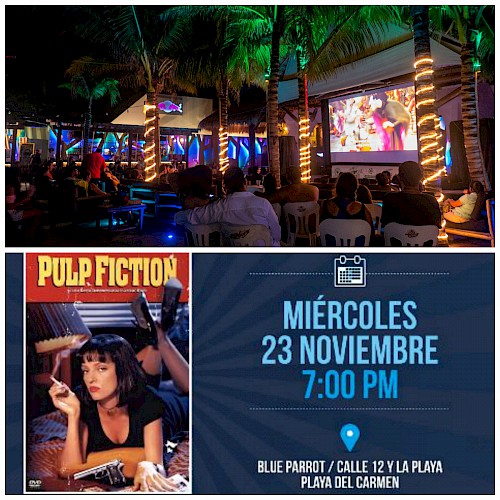 Movie Nights on the Beach: Pulp Fiction