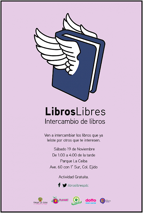 Book Exchange at Parque La Ceiba (Spanish only)