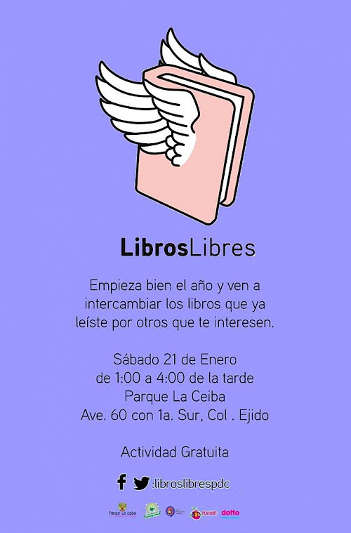 Book Swap at Parque La Ceiba (Spanish)