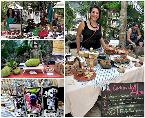 Vegan Market at Parque La Ceiba