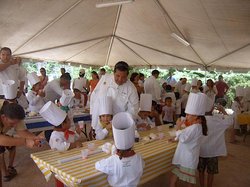 Kid's Cooking Class at Quinta Alegria