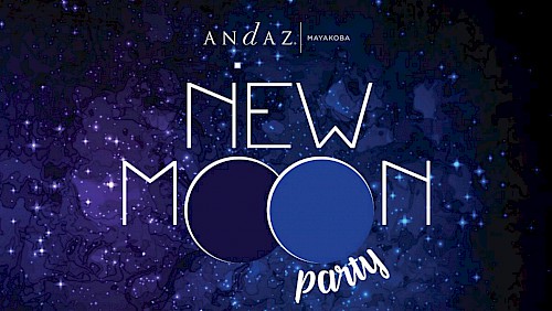 New Moon at Andaz Beach