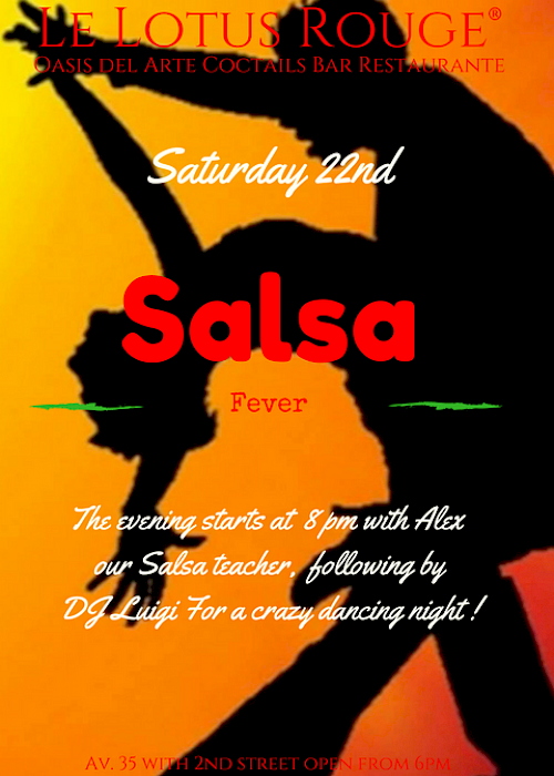 Salsa Fever at Le Lotus Rouge