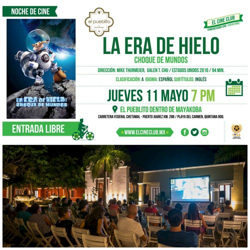 Outdoor Movie Night: Ice Age Collision Course (Spanish)