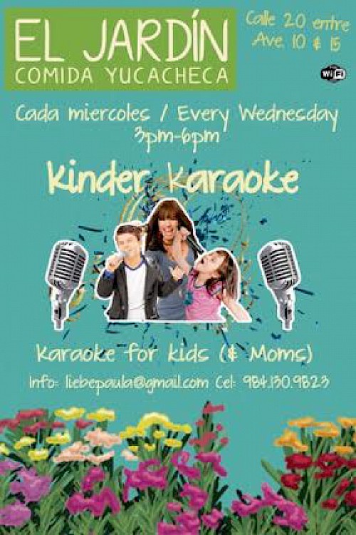 Karaoke for Kids at El Jardin