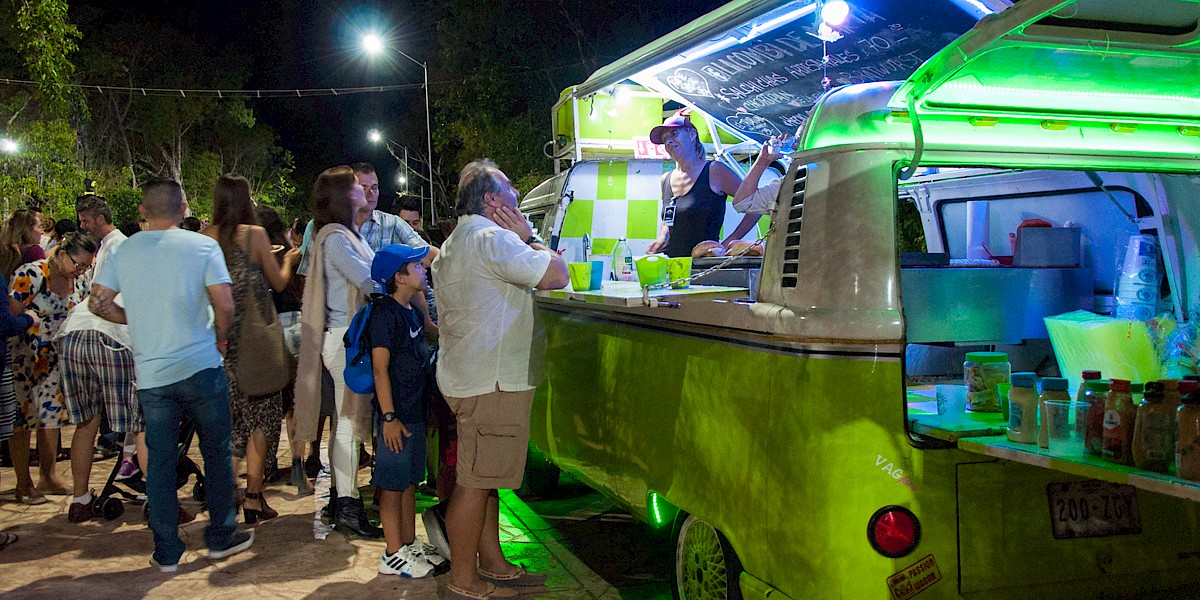 Food Truck Festival at Ciudad Mayakoba Draws Big Crowds