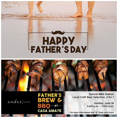 Father's Day at Andaz Mayakoba