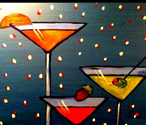 Canvas & Cocktails Art Classes