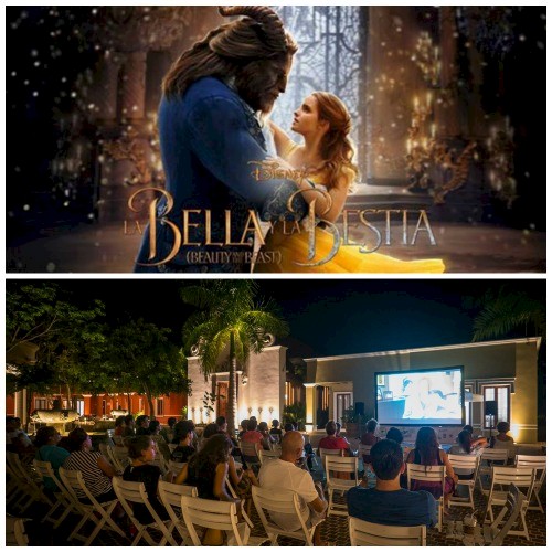 Outdoor Movie Night: Beauty And The Beast (Spanish)