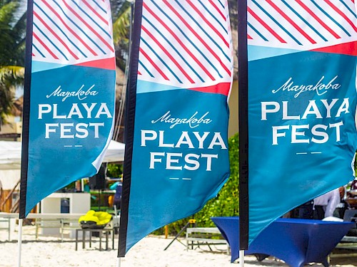 Mayakoba Playa Fest Opening Cocktail Event