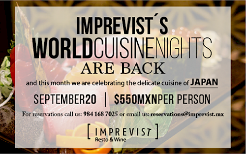 World Cuisine Night at Imprevist