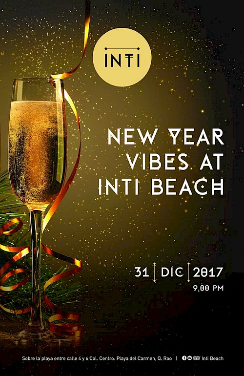 New Years Eve Dinner at INTI Beach