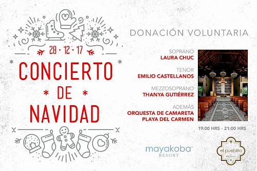 Christmas Concert at El Pueblito Mayakoba