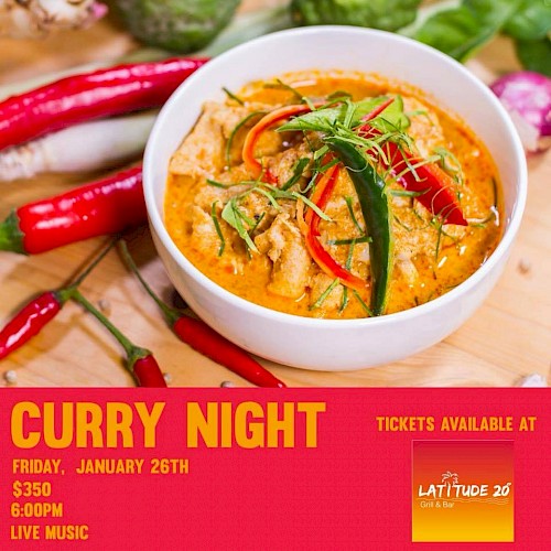 Curry Night at Latitude 20