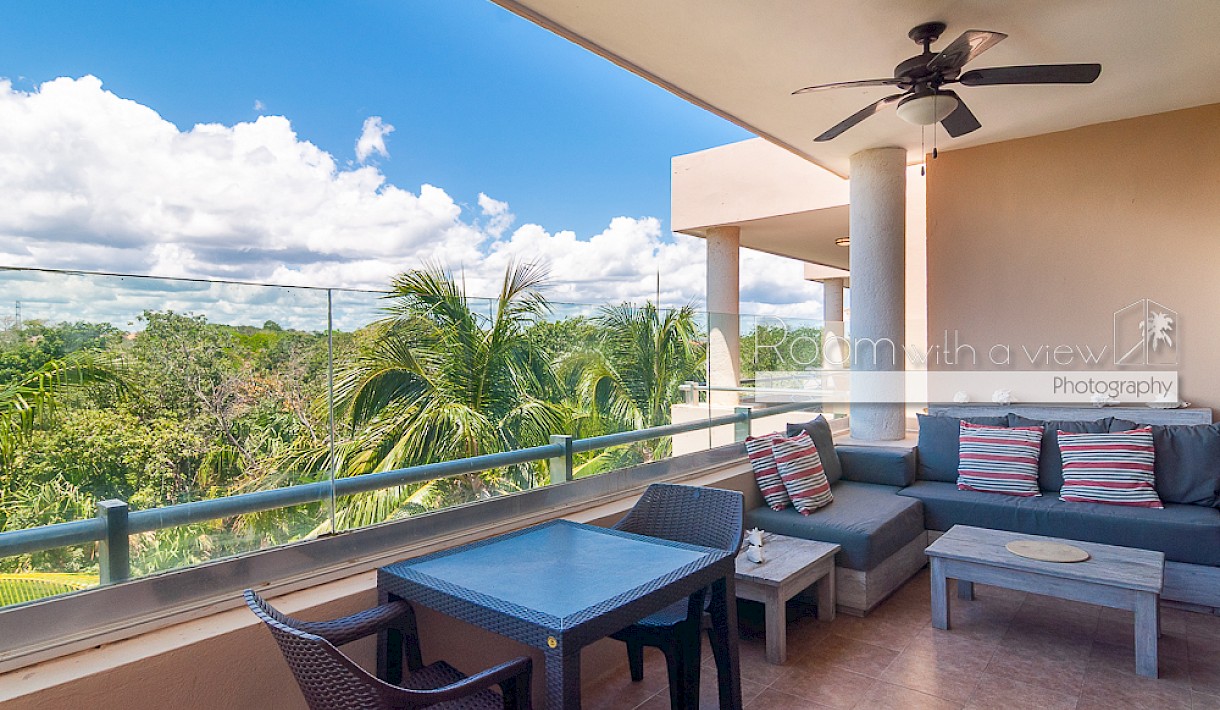 Puerto Aventuras Real Estate Listing | Esmeralda Penthouse with Golf View