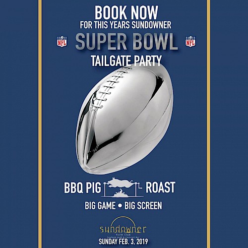 Superbowl Party at Sundowner Yacht Club