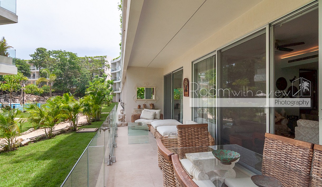 Playa Del Carmen Real Estate Listing | The Leaf 3-bedroom Garden Unit