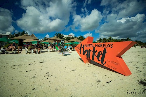 The Puerto Morelos Beach Market