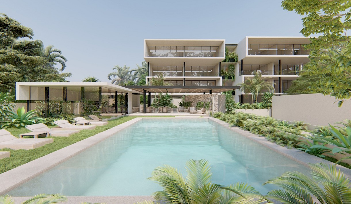 Playacar Real Estate Listing | Soleii 3 bed Garden House with Private Pool