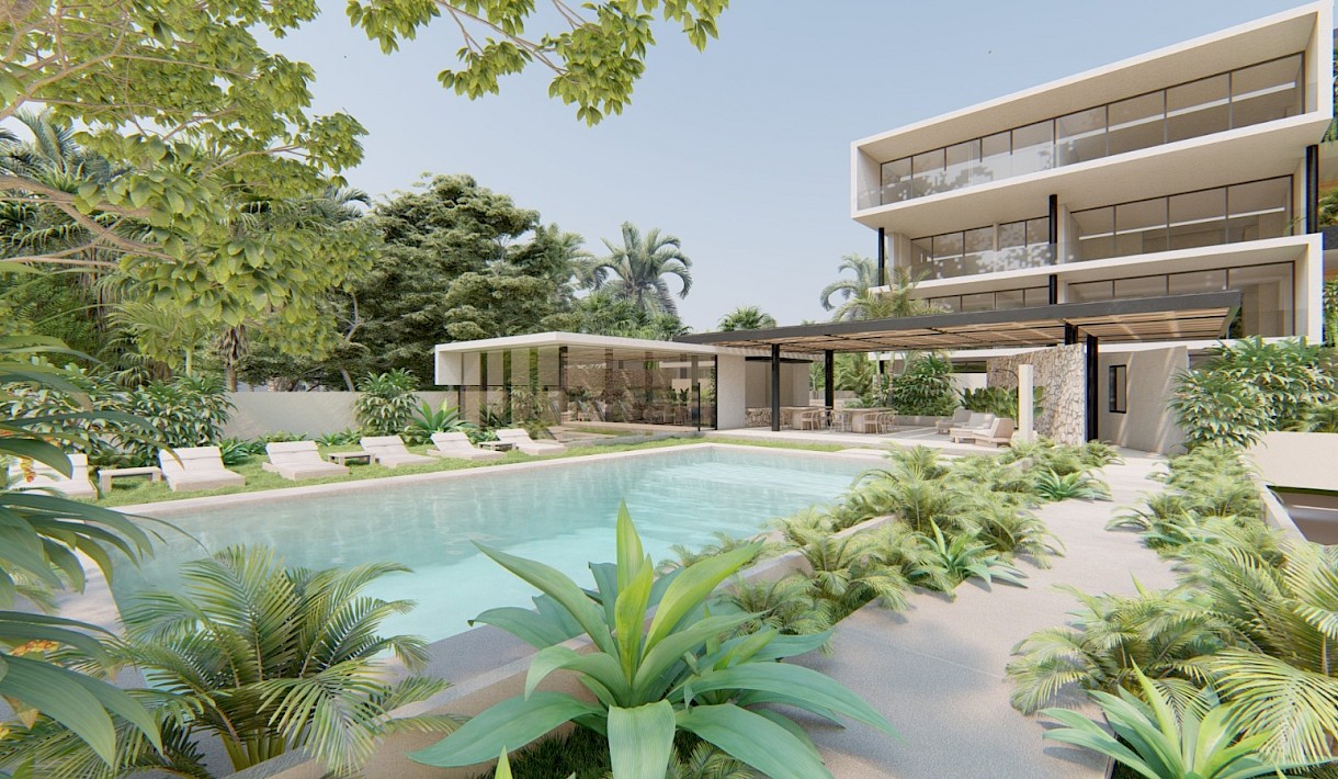 Playacar Real Estate Listing | Soleii 3 bed Garden House with Private Pool