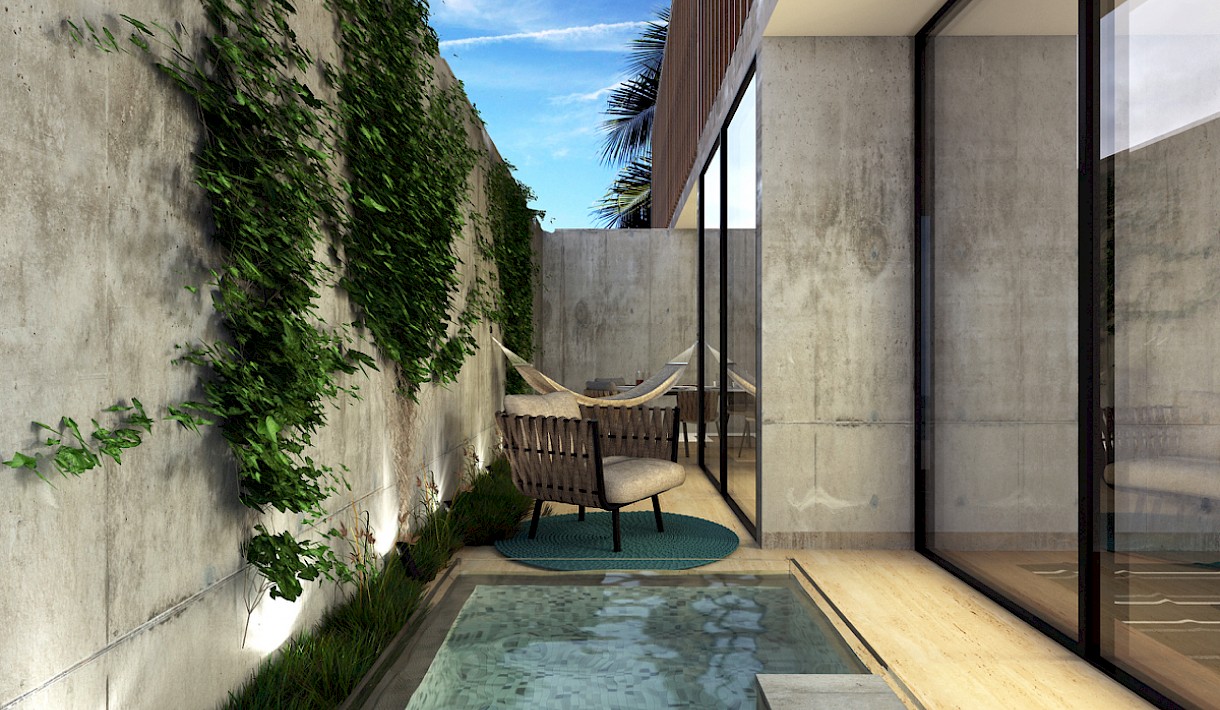 Tulum Real Estate Listing | Kiin 1 Bedroom + Pool