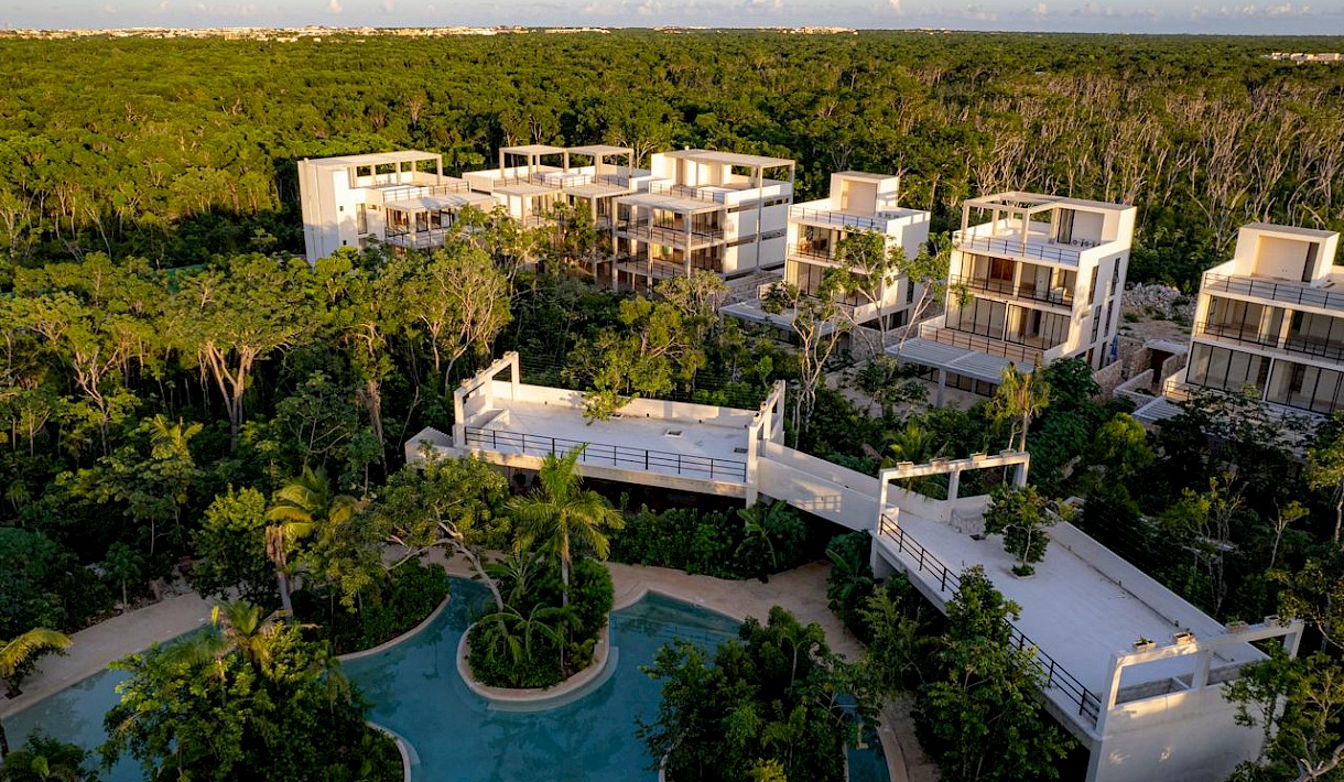 Tulum Real Estate Listing | Limas Tulum 2 bed PH with Pool