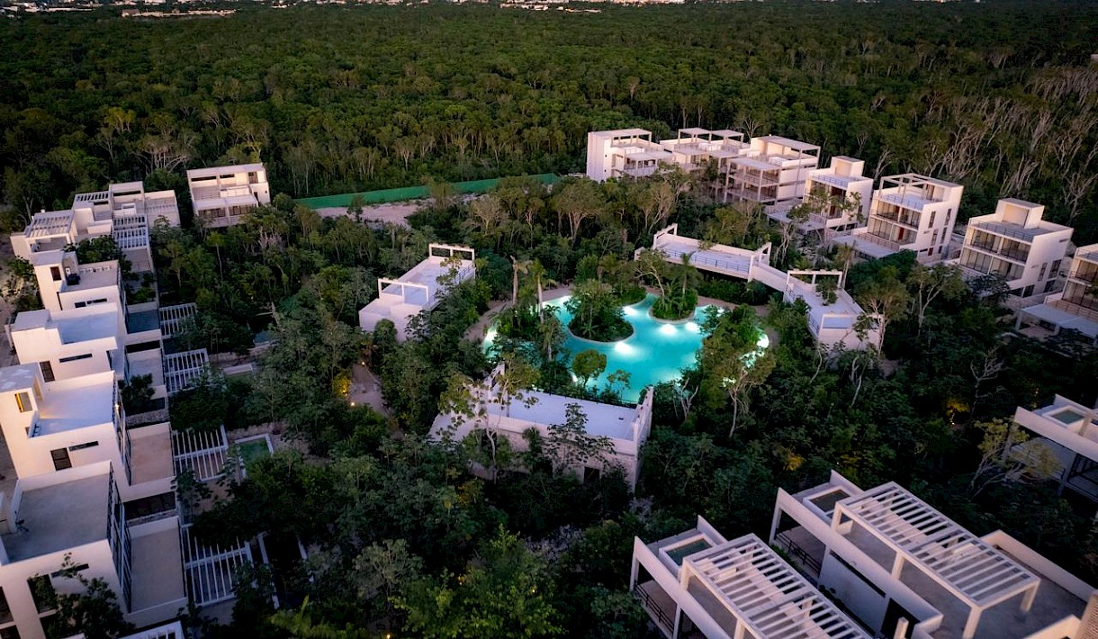 Tulum Real Estate Listing | Limas Tulum 2 bed PH with Pool