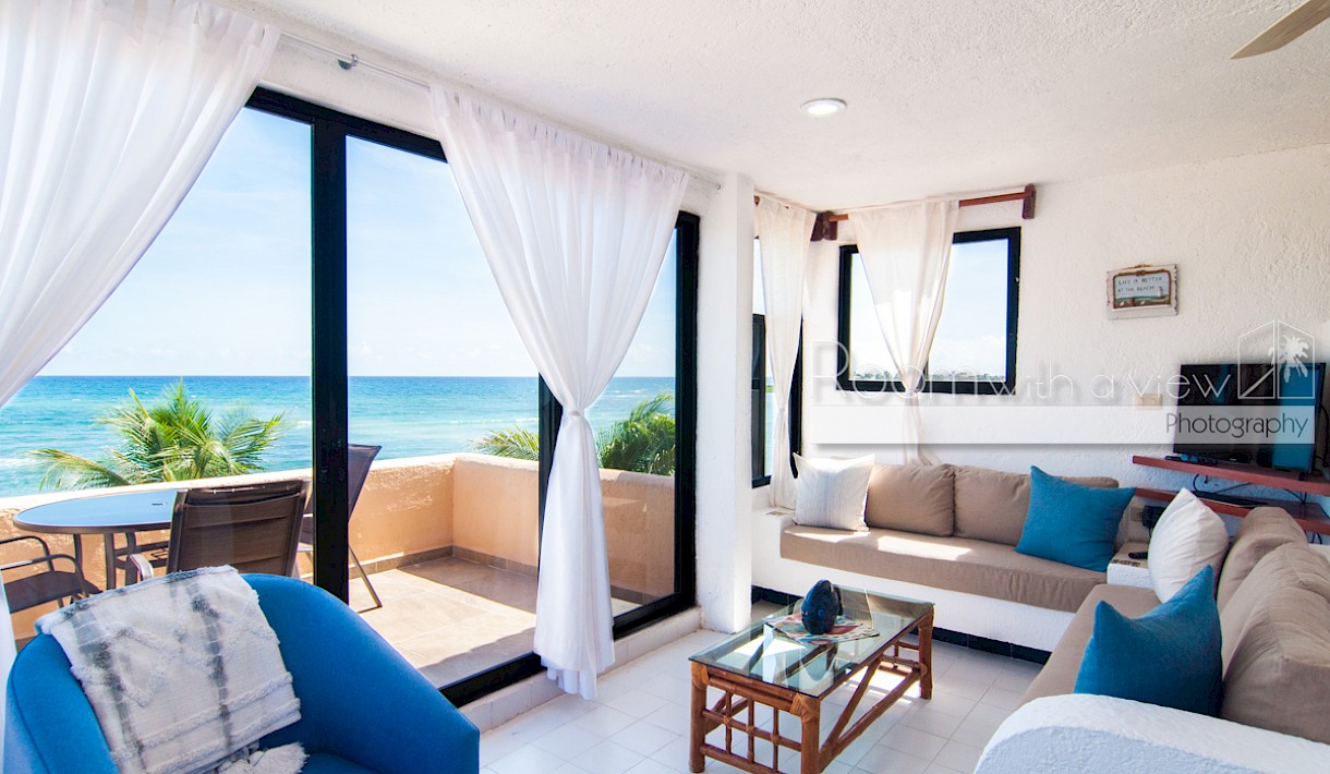 Akumal Real Estate Listing | La Bahía Beachfront Penthouse – Seller Financing Considered