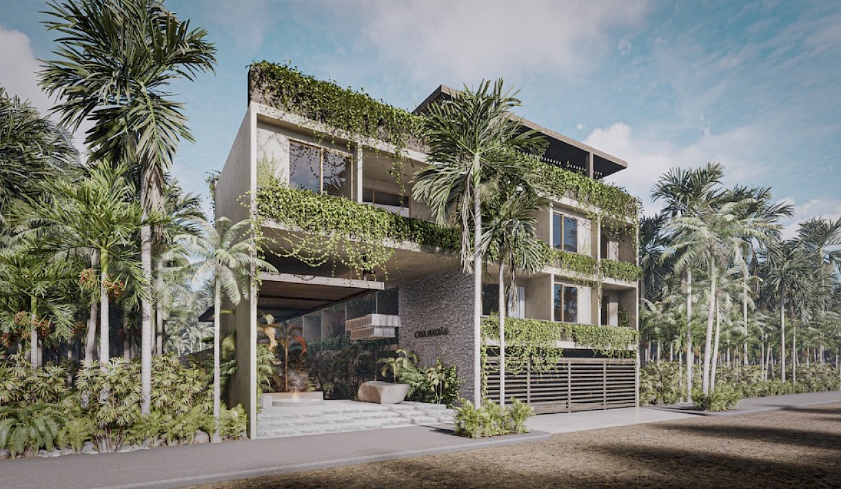 Tulum Real Estate Listing | Casa Makram PH family