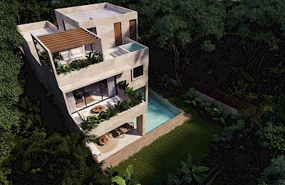 Tulum Real Estate Listing | Villas Aldea Zama-Trivento