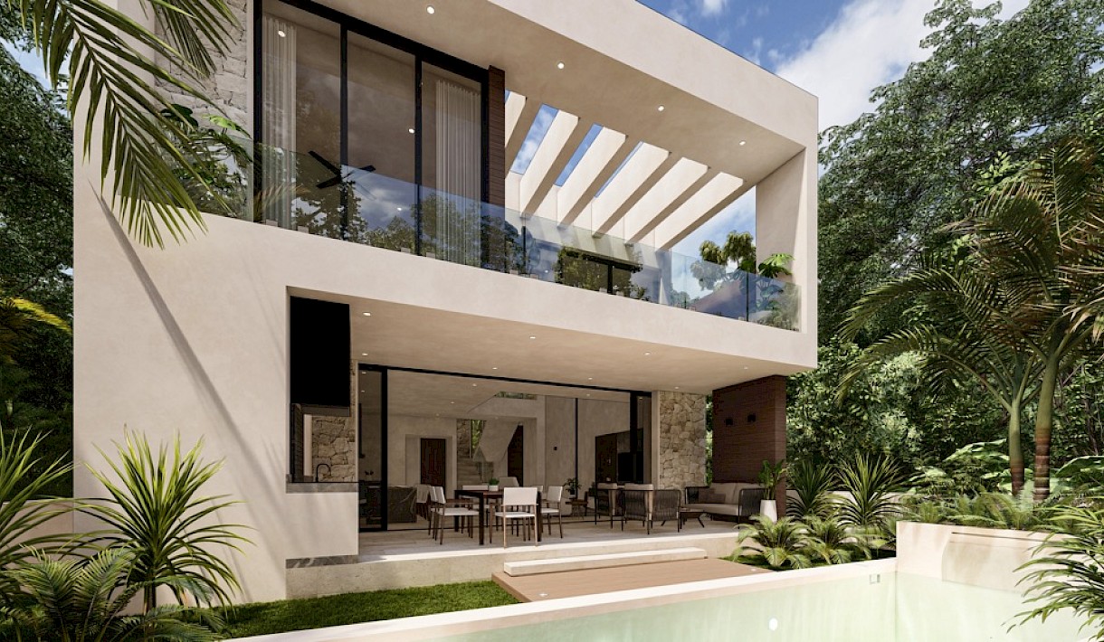 Akumal Real Estate Listing | Villas Tulum Country Club Iguana