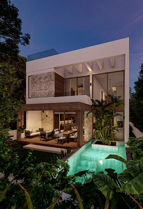 Akumal Real Estate Listing | Villas Tulum Country Club Tucan